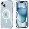 Custodia magnetico in TPU Tech-Protect FlexAir per iPhone 15 - Trasparente