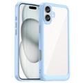 Custodia Ibrida Anti-Shock per iPhone 16 - Blu