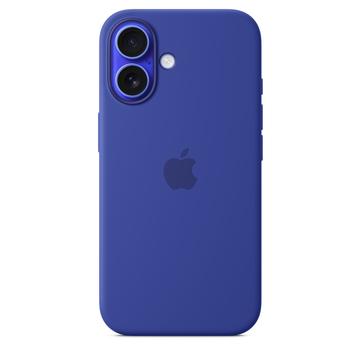 Custodia in Silicone per iPhone 16 Apple con MagSafe MYY63ZM/A - Ultramarine