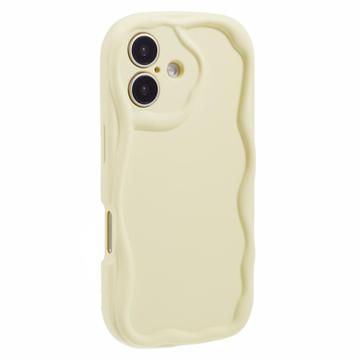 Custodia in TPU Candy Color Wavy per iPhone 16