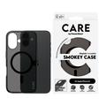 Custodia per iPhone 16 PanzerGlass Care Smokey Urban Combat - Compatibile con MagSafe - Nero