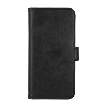 Custodia a portafoglio staccabile 2 in 1 per iPhone 16 Plus Essentials - Nera