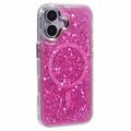 Custodia epossidica Glitter Sequin compatibile con iPhone 16 Plus MagSafe