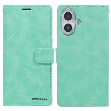 Custodia a portafoglio per iPhone 16 Plus Mercury Goospery Blue Moon