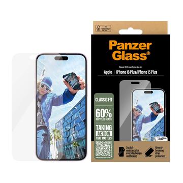 Proteggi Schermo PanzerGlass Classic Fit per iPhone 16 Plus/15 Plus