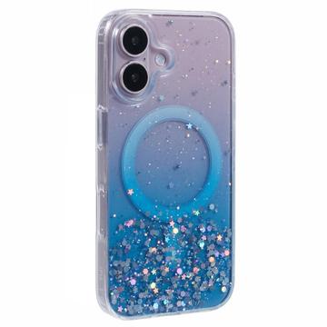 Custodia MagSafe per iPhone 16 Plus Sparkle Glow