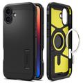 Custodia iPhone 16 Plus Spigen Tough Armor Mag - Nera