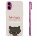 iPhone 16 Plus Custodia TPU - Gatto Arrabbiato