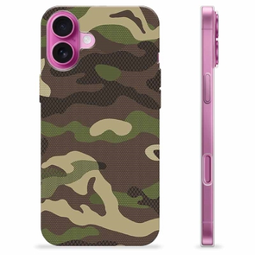 iPhone 16 Plus Custodia TPU - Camouflage