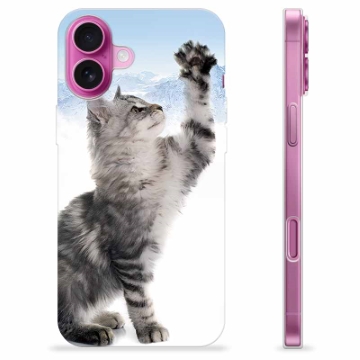 iPhone 16 Plus Custodia TPU - Gatto