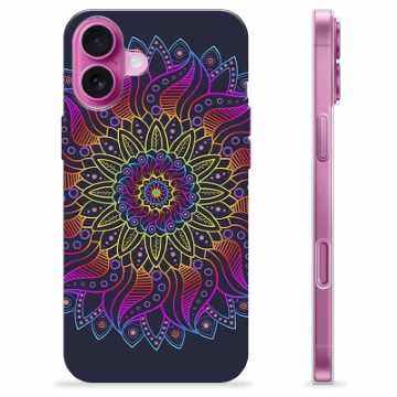 iPhone 16 Plus Custodia TPU - Mandala Colorata