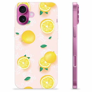 iPhone 16 Plus Custodia TPU - Motivo Limone