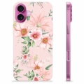 iPhone 16 Plus Custodia TPU - Fiori ad Acquerello