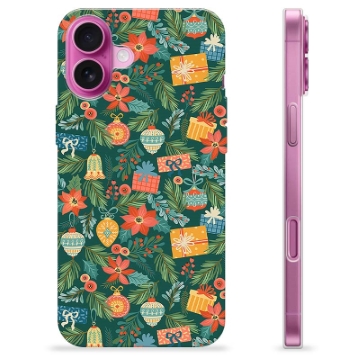 iPhone 16 Plus Custodia TPU - Decorazioni Natalizie