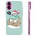 iPhone 16 Plus Custodia TPU - Babbo Natale Moderno