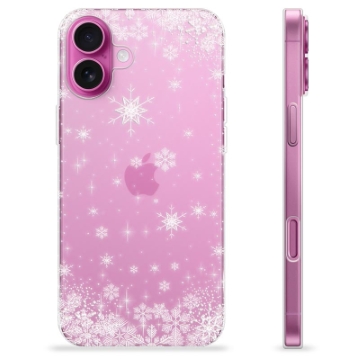 iPhone 16 Plus Custodia TPU - Fiocchi di Neve