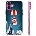 iPhone 16 Plus Custodia TPU - Pupazzo di Neve