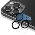 iPhone 16 Pro/16 Pro Max Lippa Camera Lens Protector - 9H - Trasparente / Nero