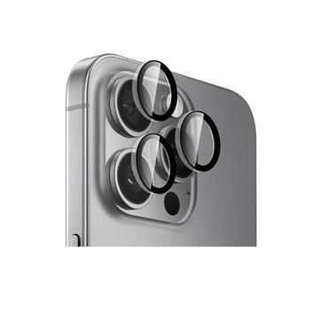 Vetro temperato per iPhone 16 Pro/16 Pro Max Puro Individual Camera Lens - Maggiore protezione dell\'obiettivo