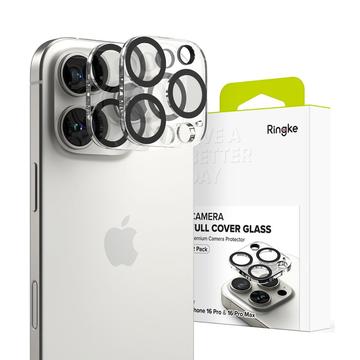 Protezione Telecamera in Vetro Temperato Ringke per iPhone 16 Pro/16 Pro Max - 2 Pezzi