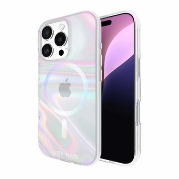 Custodia Case-Mate Soap Bubble MagSafe per iPhone 16 Pro - Trasparente