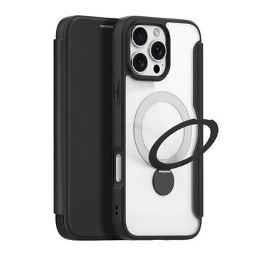 Custodia magnetica flip Dux Ducis Skin X Pro per iPhone 16 Pro