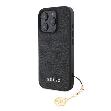 Custodia Ibrida Guess 4G Charms Collection per iPhone 16 Pro Max