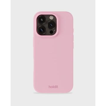 Custodia in silicone per iPhone 16 Pro Max Holdit - Rosa