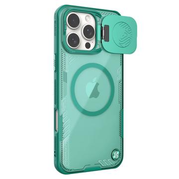 Custodia magnetica per iPhone 16 Pro Max Nillkin IceBlade Prop - Compatibile con MagSafe, coperchio a scorrimento - Verde