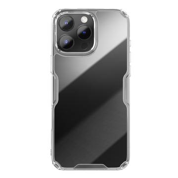 Custodia Ibrida Nillkin Nature TPU Pro per iPhone 16 Pro Max - Trasparente