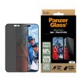 Proteggi Schermo PanzerGlass Ultra-Wide Fit Privacy EasyAligner per iPhone 16 Pro Max - Bordo Nero