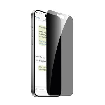 iPhone 16 Pro Max Puro Privacy Protezione dello schermo in vetro temperato 9H - Anti-spionaggio