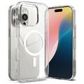 Custodia ibrida Ringke Fusion Magnetic per iPhone 16 Pro Max - Transparente