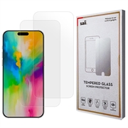 Pellicola Salvaschermo Saii 3D Premium per iPhone 16 Pro Max - 2 Pezzi