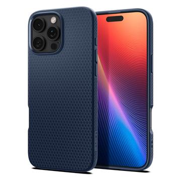 Custodia in TPU Spigen Liquid Air per iPhone 16 Pro Max - Blu Marino