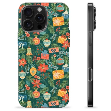 iPhone 16 Pro Max Custodia TPU - Decorazioni Natalizie