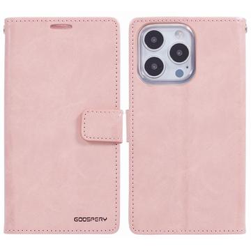 Custodia a portafoglio iPhone 16 Pro Mercury Goospery Blue Moon