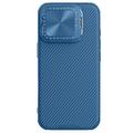 Custodia Ibrida Nillkin CamShield Prop per iPhone 16 Pro - Blu