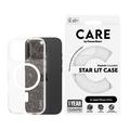 Custodia PanzerGlass Care Star Lit per iPhone 16 Pro - Compatibile con MagSafe - Bianco