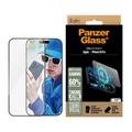 iPhone 16 Pro PanzerGlass Gaming Ultra-Wide Fit EasyAligner Protezione dello schermo in vetro temperato - 9H - Bordo nero