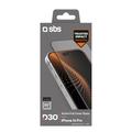 Protezione dello schermo in vetro temperato con cornice iPhone 16 Pro SBS D3O Active Full Cover