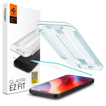 Pellicola salvaschermo iPhone 16 Pro Spigen Glas.tR Ez Fit