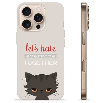 iPhone 16 Pro Custodia TPU - Gatto Arrabbiato