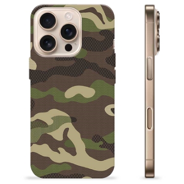 iPhone 16 Pro Custodia TPU - Camouflage