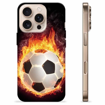 iPhone 16 Pro Custodia TPU - Fiamma di Calcio