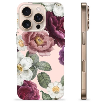 iPhone 16 Pro Custodia TPU - Fiori Romantici