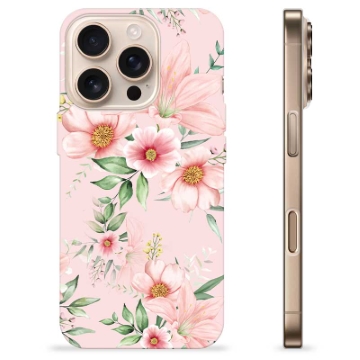 iPhone 16 Pro Custodia TPU - Fiori ad Acquerello