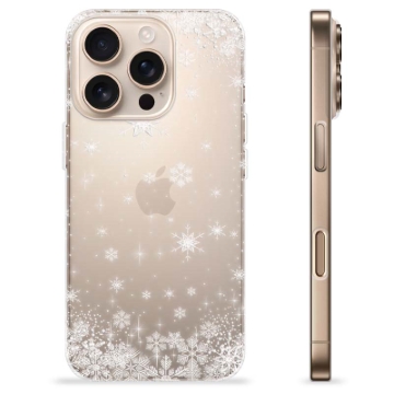 iPhone 16 Pro Custodia TPU - Fiocchi di Neve