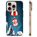 iPhone 16 Pro Custodia TPU - Pupazzo di Neve