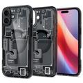 Custodia Spigen Ultra Hybrid Mag per iPhone 16 - Nera / Zero One